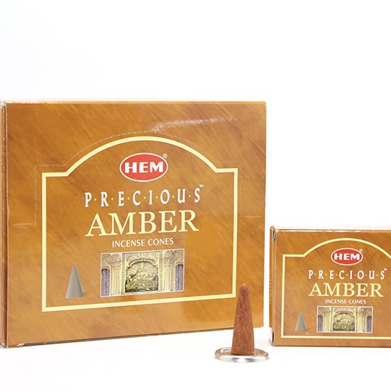 Precious Amber Aromalı Konik Tütsü