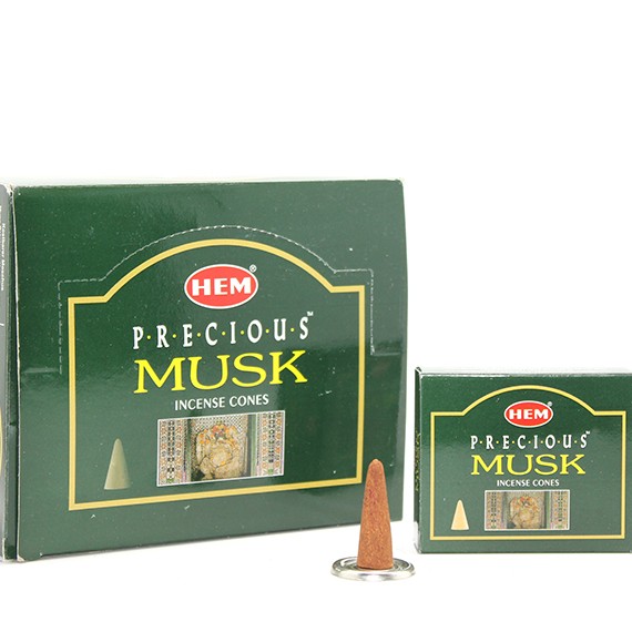 Precious Musk Aromalı Konik Tütsü