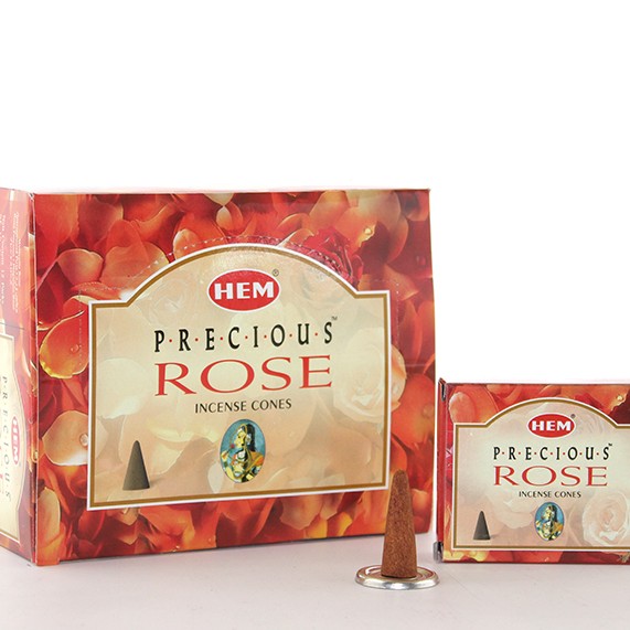 Precious Rose Aromalı Konik Tütsü