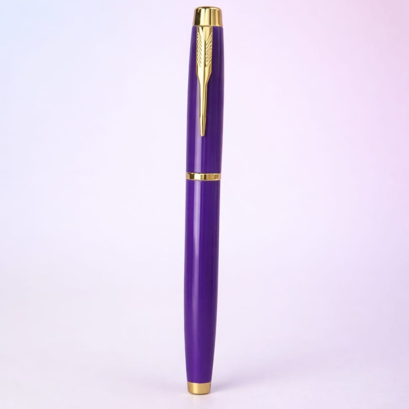 Premium Mor Metal Roller Kalem Premium Mor Metal Roller Kalem