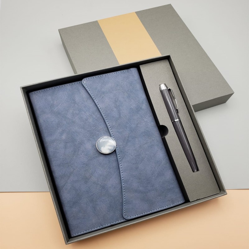 Promosyon Defter Kalem Seti Lacivert Renk Promosyon Defter Kalem Seti Lacivert Renk