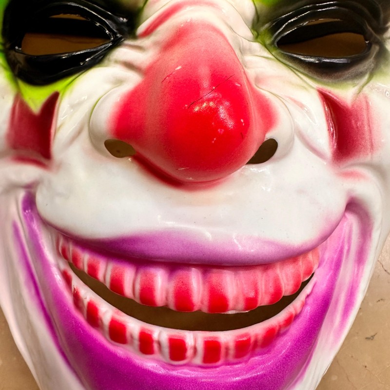 Psikopat Palyaço Temalı Joker Maskesi 