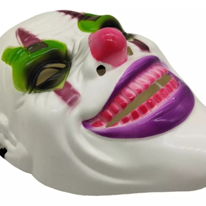 Psikopat Palyaço Temalı Joker Maskesi 