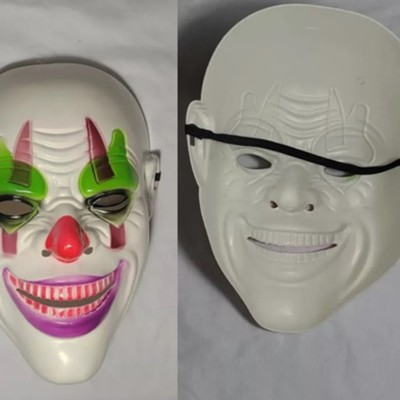 Psikopat Palyaço Temalı Joker Maskesi 