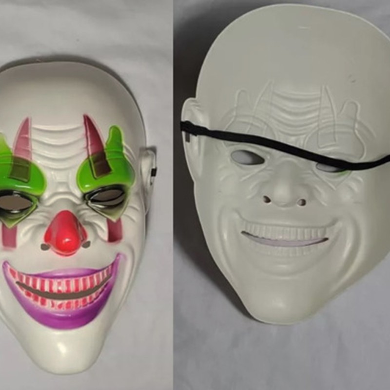 Psikopat Palyaço Temalı Joker Maskesi 