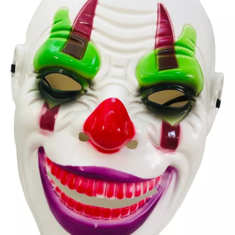 Psikopat Palyaço Temalı Joker Maskesi 