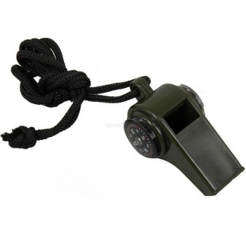 Pusulalı Çok Fonksiyonlu Acil Durum Düdüğü