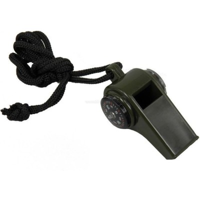 Pusulalı Çok Fonksiyonlu Acil Durum Düdüğü