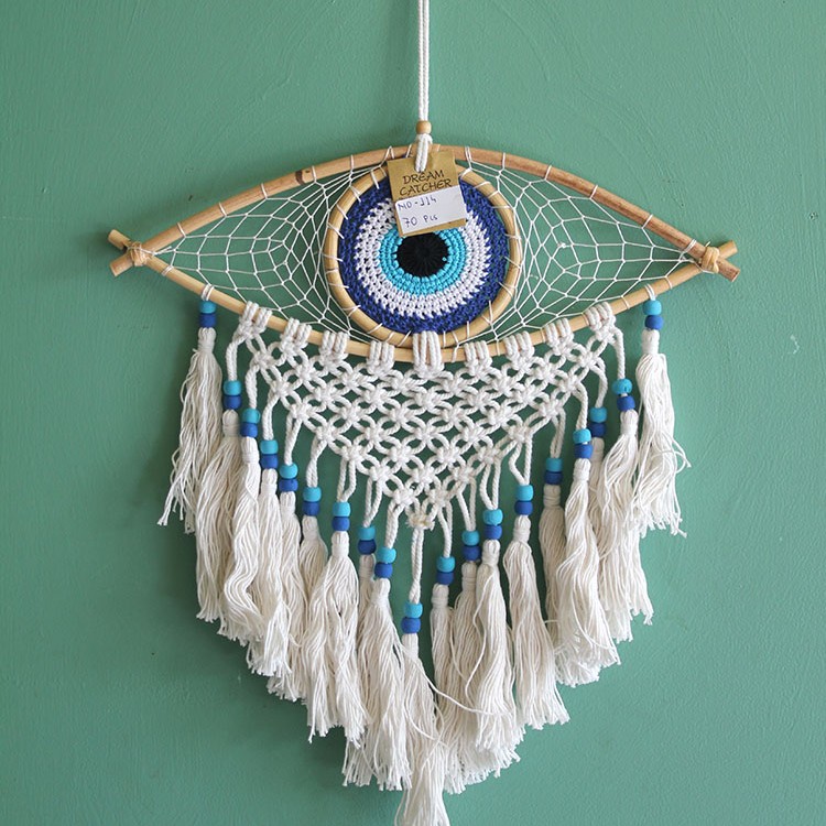 Rüya Kapanı Dream Catcher Göz Tasarımı Model 2 