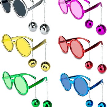 Sallanan Disko Top Küpeli Gözlük