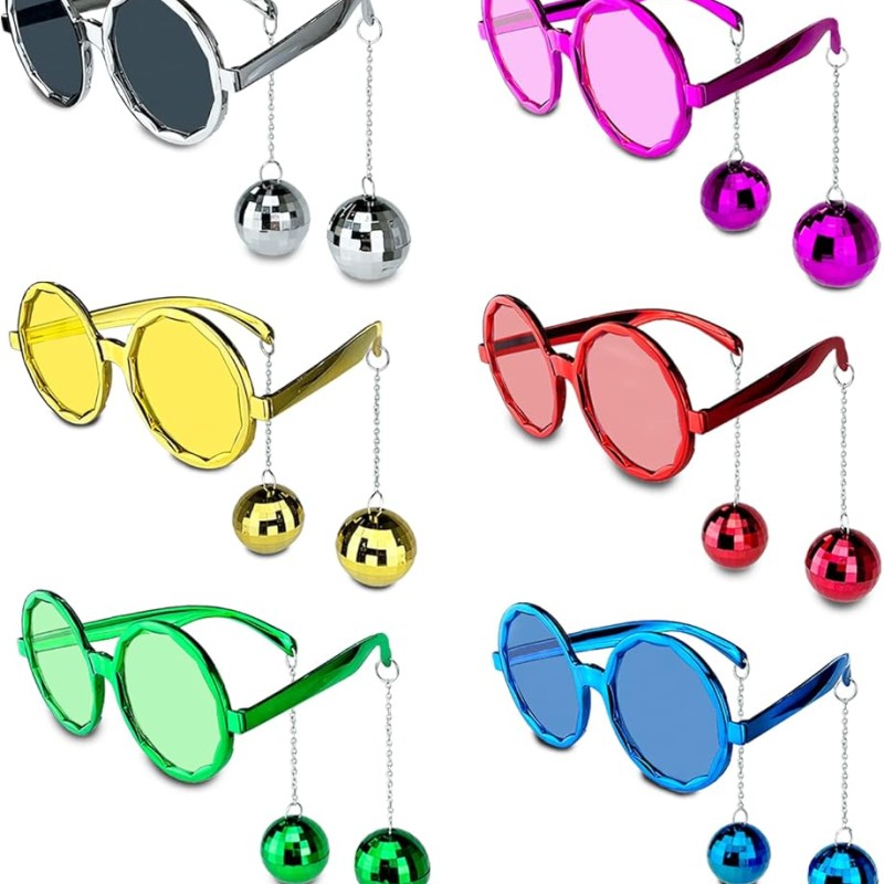 Sallanan Disko Top Küpeli Gözlük