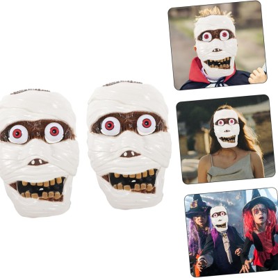 Sallanan Yaylı Oynar Gözlü Mumya Maskesi 