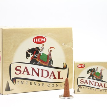 Sandal Aromalı Konik Tütsü