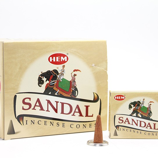 Sandal Aromalı Konik Tütsü