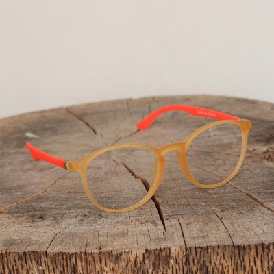 Sarı Renk Oval Turuncu Kadın Gözlük