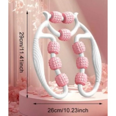 Selülit Masaj Aleti 9 Tekerlekli Lenf Drenaj Rulosu