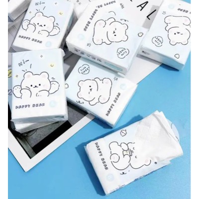 Sevimli Figürlü Çocuk Mendili 9'lu Paket 