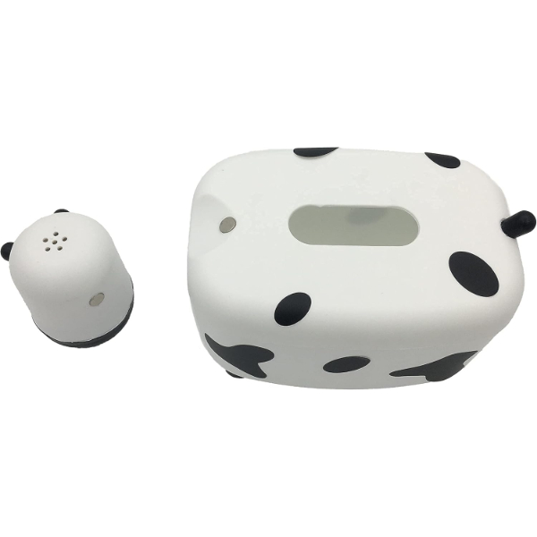 Sevimli İnek Tasarımlı Mıknatıslı Tuzluk ve Peçetelik