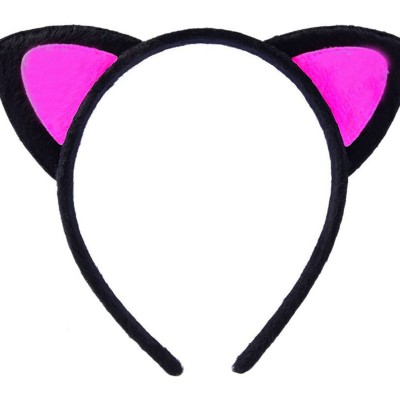 Sevimli Kedi Kulak Pofuduk Kedi Taç Şeker Pembe