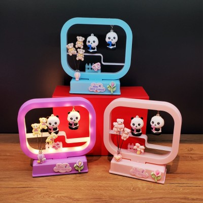 Sevimli Müzikli Panda Dekoratif Işık 