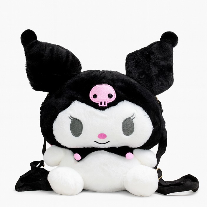 Sevimli Peluş Kuromi Sırt Çantası 
