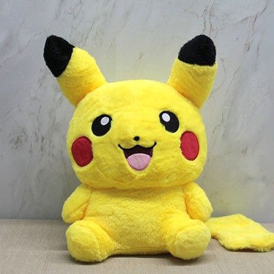 Sevimli Peluş Pikachu Sırt Çantası 
