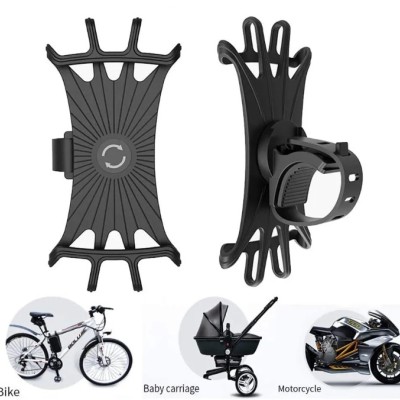 Silikon Esnek Bisiklet Telefon Tutucu