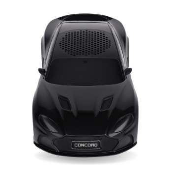 Siyah Araba Tasarımlı Hoparlör - Bluetooth FM USB Özellikli 