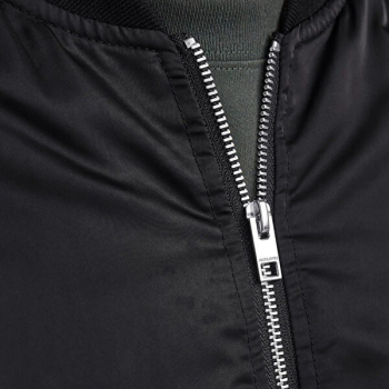 Siyah Bomber Mont  Siyah -