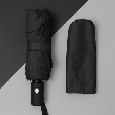 Siyah Kılıflı Otomatik Kompakt Şemsiye 