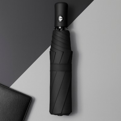 Siyah Kılıflı Otomatik Kompakt Şemsiye 