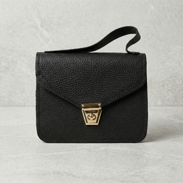 Siyah Kutu El Çantası 