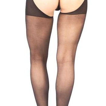 Siyah Özel Bölgesi Açık Fantazi Külotlu Çorap TM1078