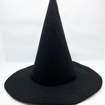 Siyah Renk Keçe Cadı Şapkası