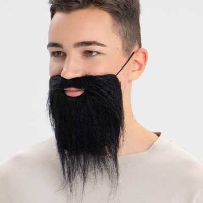 Siyah Renk Takma Sakal 