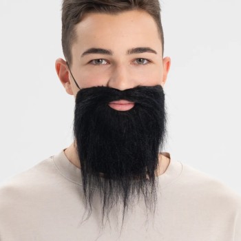 Siyah Renk Takma Sakal 