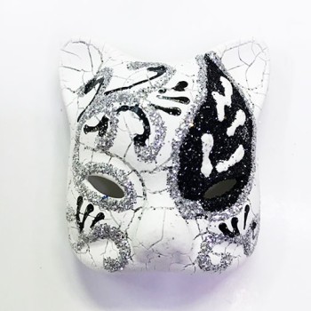 Siyah Renk Venedik Kedi Model Magnet