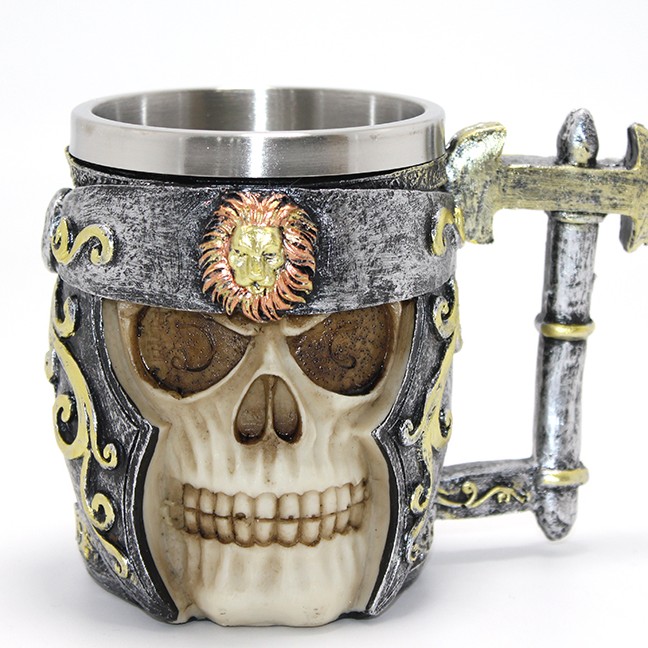 Şövalye Tasarım İçi Paslanmaz Çelik Kupa Bardak