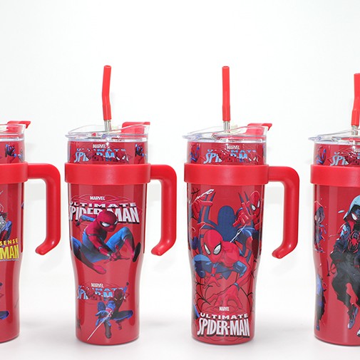 Spiderman Pipetli Termos Suluk 