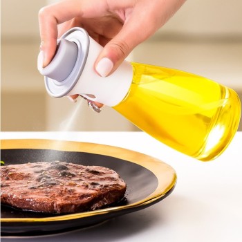 Spreyli Cam Yağ Sirke Şişesi