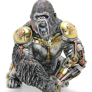 Steampunk Polyester King Kong Figürü 