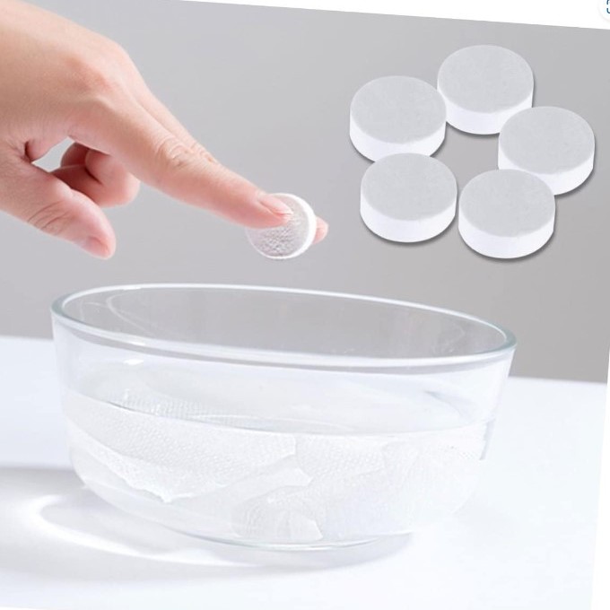 Suda Büyüyen Sıkıştırılmış Havlu 10 Adet