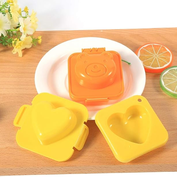 Suşi Ve Haşlanmış Yumurta Kalıbı 3 Adet