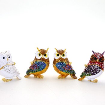 Swarovski 2'li Baykuş Model 1 