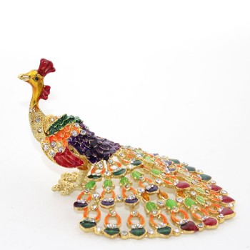 Swarovski Taşlı Tavuskuşu Model 2