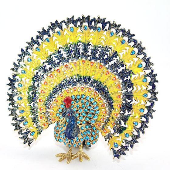 Swarovski Taşlı Tavuskuşu Model 7