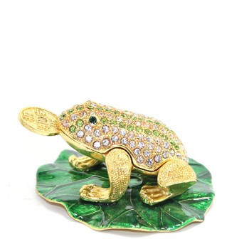 Swarovski Taşlı Tekli Kurbağa Model 2 