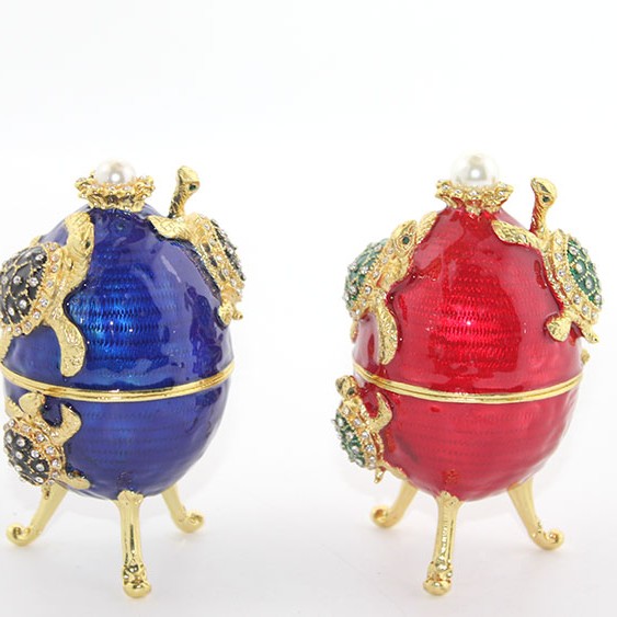 Swarovski Taşlı Tekli Yumurta Model 3