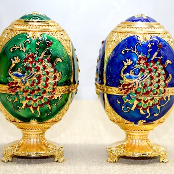 Swarovski Tavuskuşu Kürdanlık 