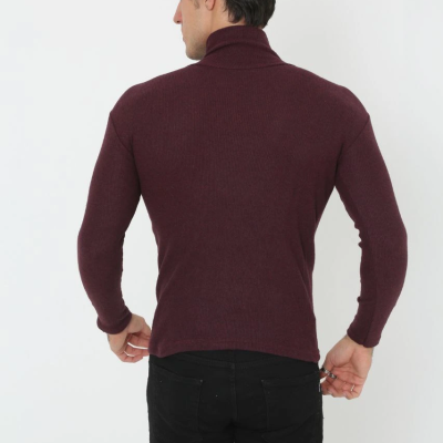 Tam Boğazlı Fitilli Likrali Koşkorse Badi - Bordo